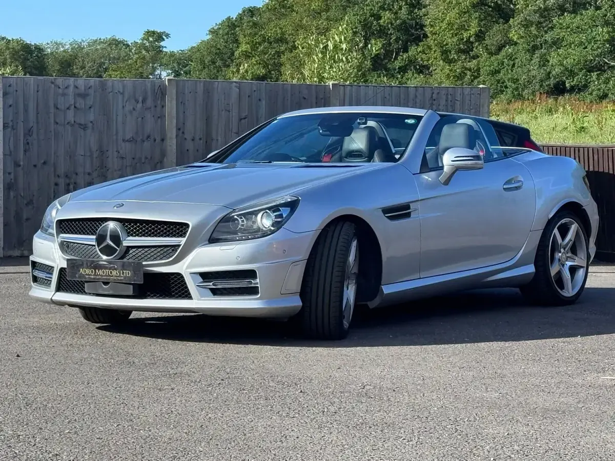 Used Mercedes SLK200 AMG 2015 Silver Cabriolet