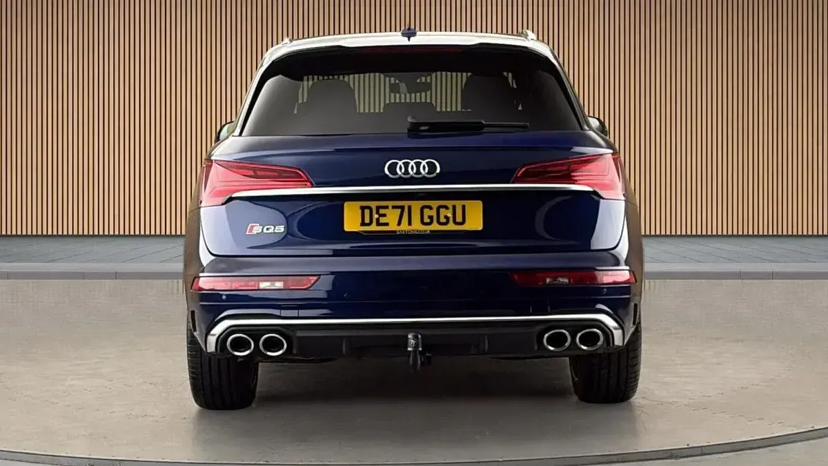 Used Audi SQ5 Comfort 341 HP (250 kW) 2021 Navarra blue metallic/navarra blue metallic SUV