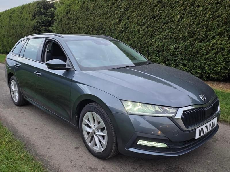 Grey Used 2021 Skoda Octavia SE Technology Estate | £16,495 (Fair price) - Image 1/3