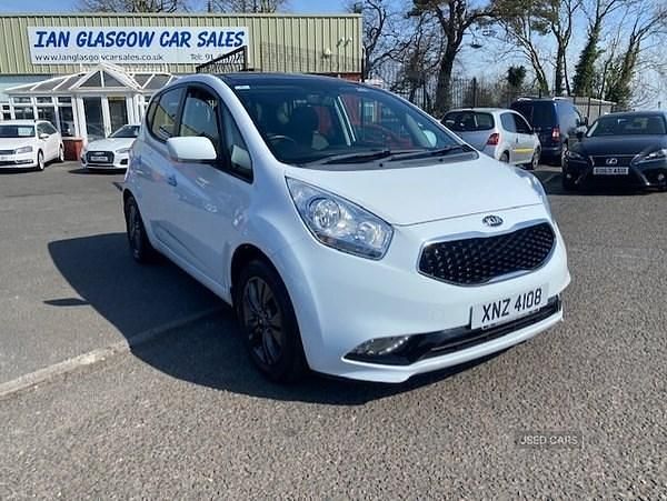 White Used 2017 Kia Venga 4 Hatchback | £11,695 (A bit pricey) - Image 1/4