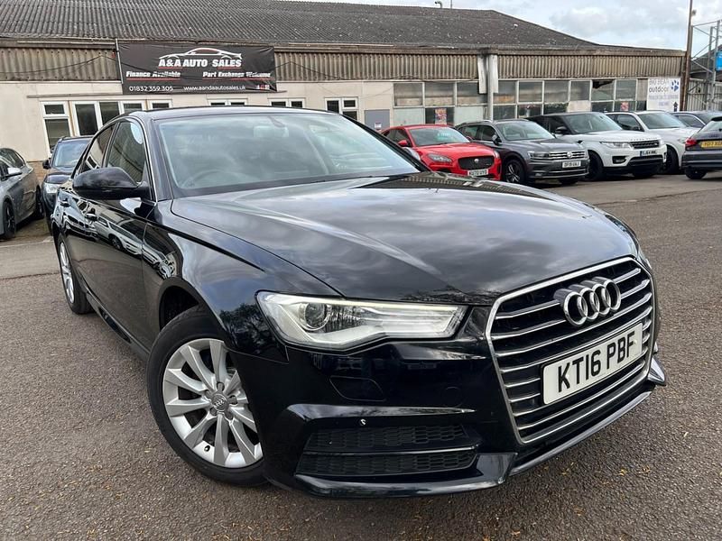 Begagnad Audi A6 Premium 190 HK (139 kW) 2016 Svart Sedan