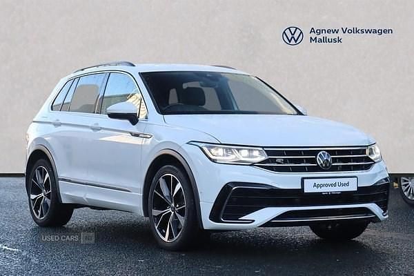 Used VW Tiguan R-line 190 HP (139 kW) 2022 White SUV