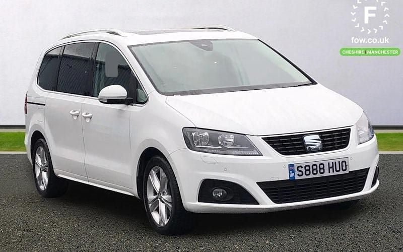 White Used 2020 Seat Alhambra XCELLENCE MPV | £20,499 (Fair price) - Image 1/4