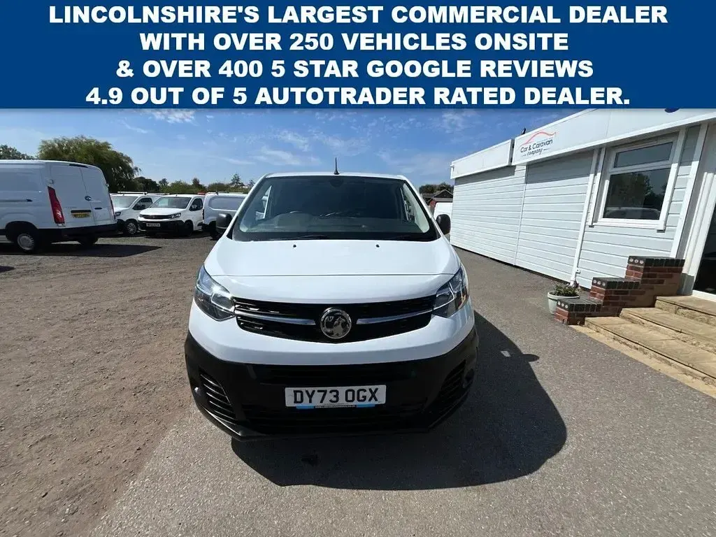 Used Vauxhall Vivaro S 2023 White MPV
