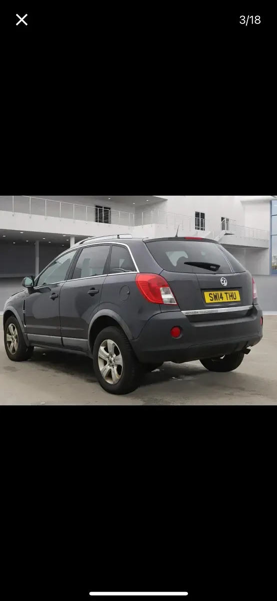 Used Vauxhall Antara 163 HP (119 kW) 2014 Grey SUV