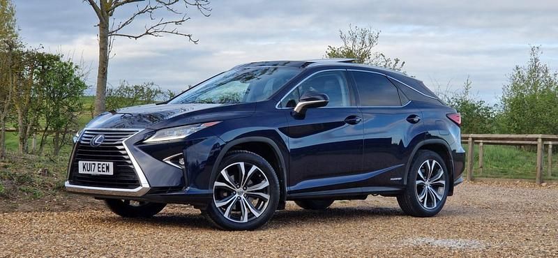 Used Lexus RX450h Luxury Line 2017 Blue SUV