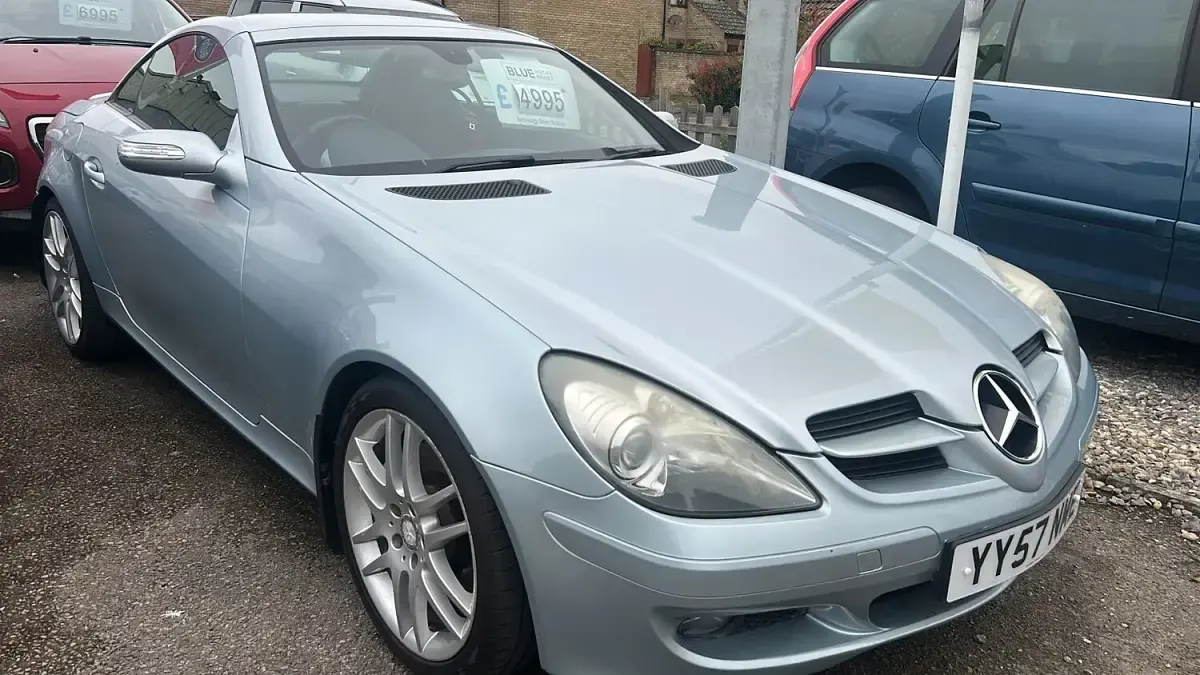 Used Mercedes SLK200 2007 Silver Cabriolet