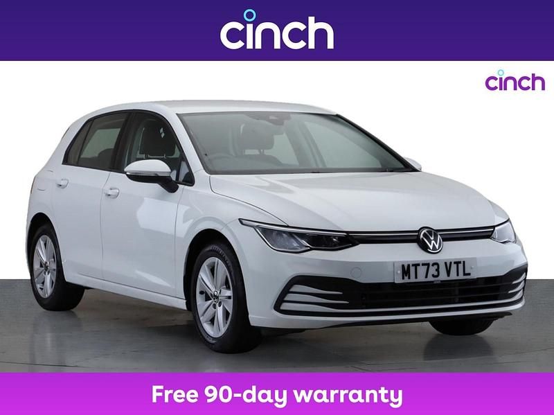 White Used 2024 VW Golf VIII Life Hatchback | £19,349 (Good price) - Image 1/3