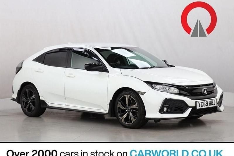 White Used 2019 Honda Civic Sport Hatchback | £14,400 (Fair price) - Image 1/1