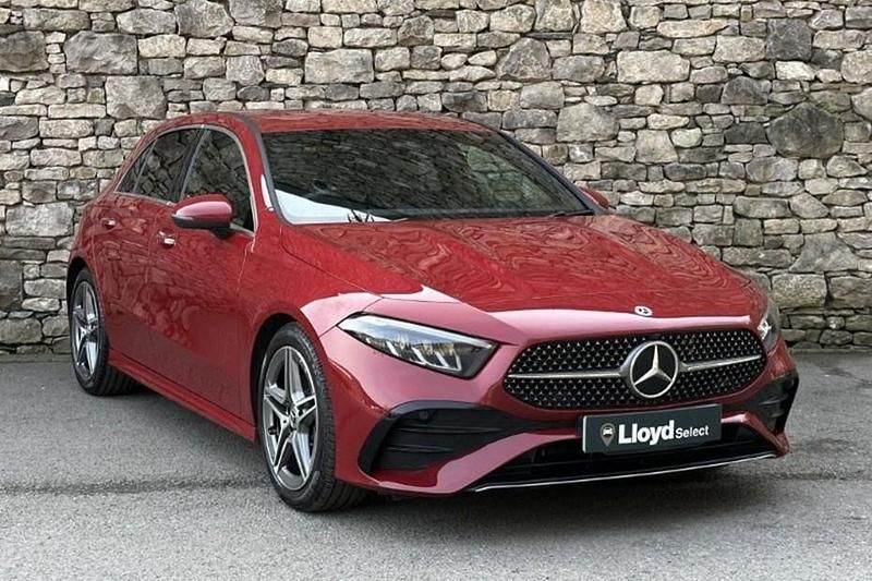 Used Mercedes A200 AMG Line Premium 163 HP (119 kW) 2023 Red Hatchback