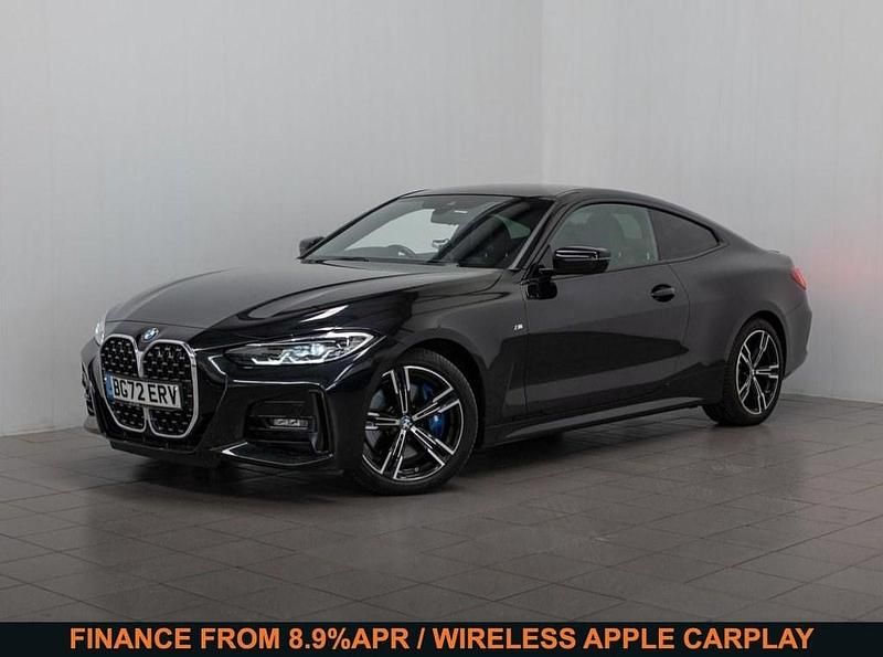Black Used 2022 BMW 430 M Sport Coupe | £31,650 (Good price) - Image 1/4
