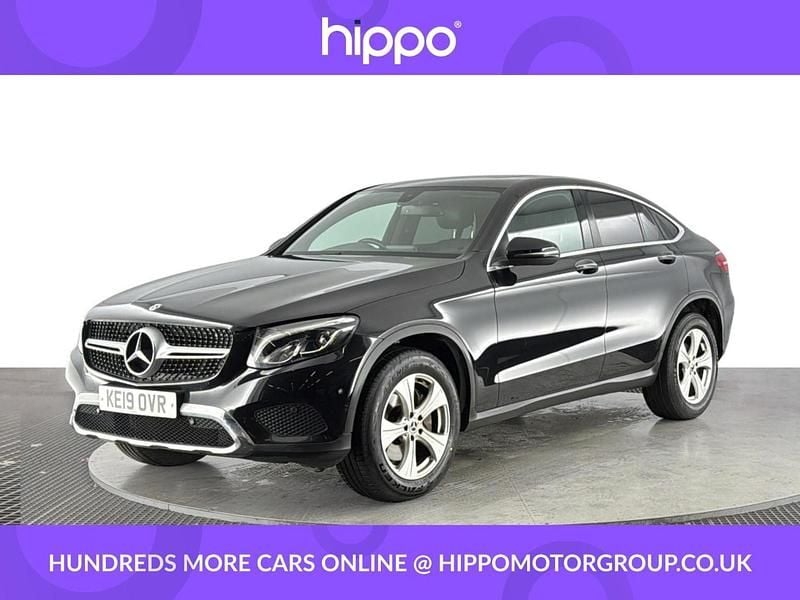 Black Used 2019 Mercedes GLC250 Premium Coupe | £22,420 (Good price) - Image 1/4