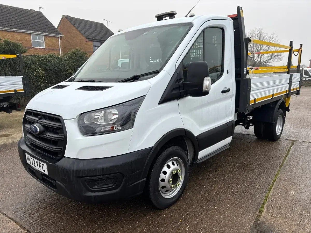 Used Ford Transit 170 HP (125 kW) 2022 White Cabriolet