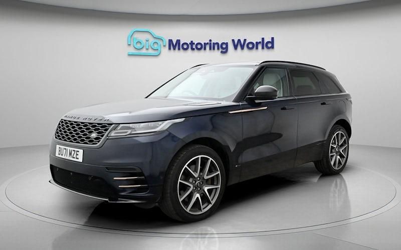 Second-hand Land Rover Range Rover Velar SE Dynamic 404 CP (297 kW) 2021 Albastru SUV