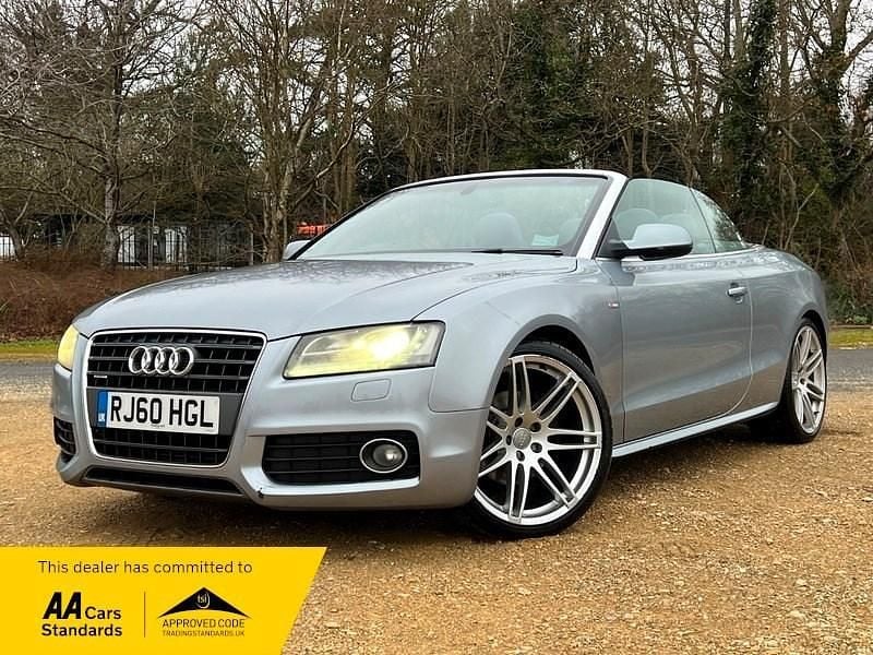 Used Audi A5 Cabriolet S-Line 2011 Silver Cabriolet