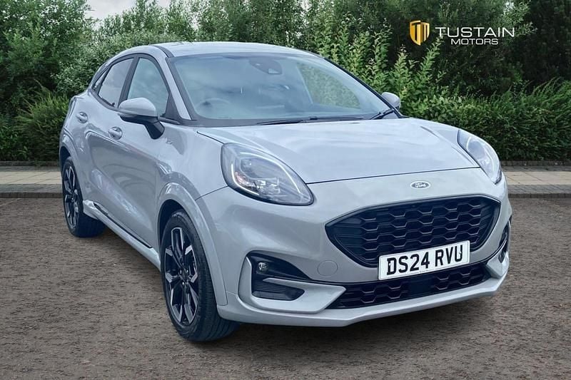 Grey Used 2024 Ford Puma Gen-E ST-Line X SUV | £19,999 (Fair price) - Image 1/4