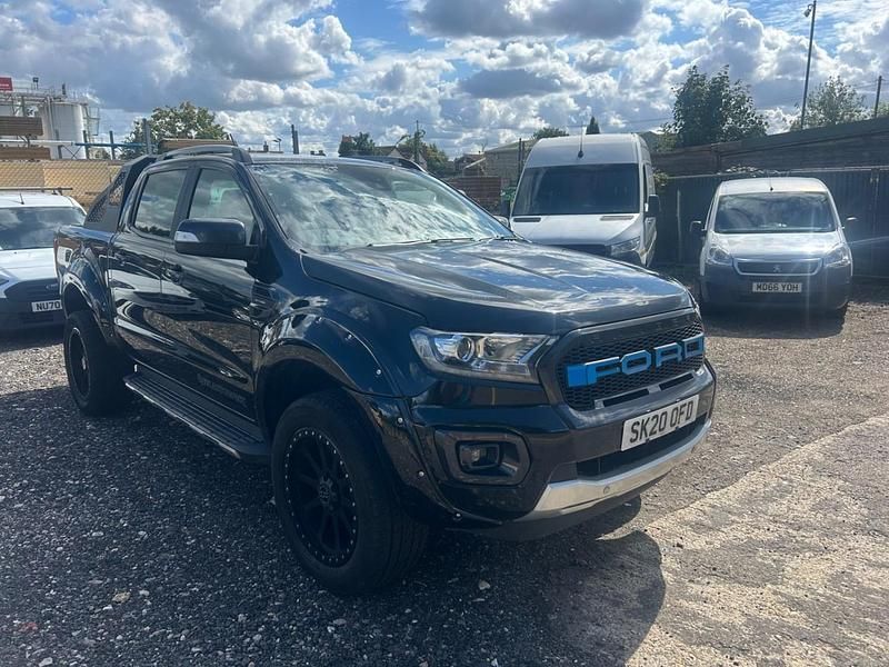 Used Ford Ranger Wildtrack 2020 Black Pickup