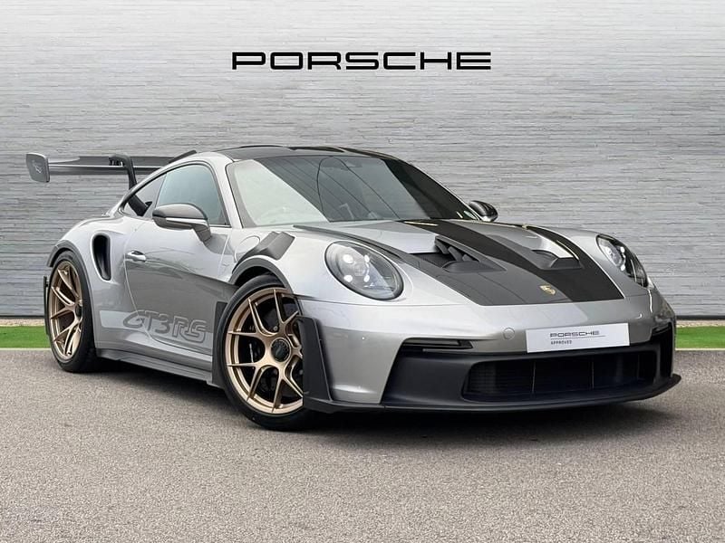 Gt silver metallic Used 2024 Porsche 911 GT3 RS Coupe | £242,900 (Super price) - Image 1/4