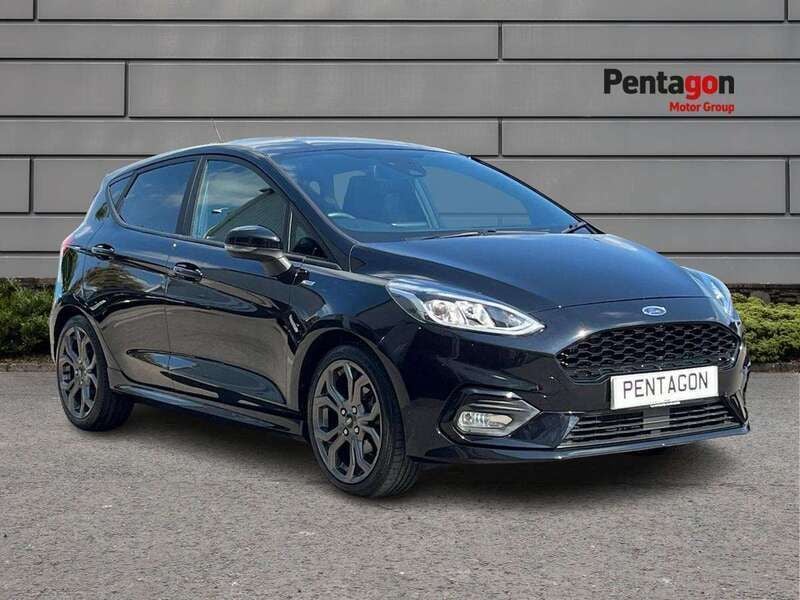 Black Used 2021 Ford Fiesta ST-Line Hatchback | £11,899 (Good price) - Image 1/4