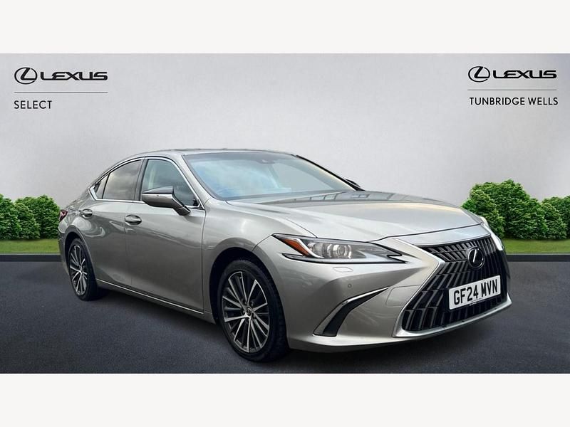 Silver Used 2024 Lexus ES300H Sedan | £32,049 (Expensive) - Image 1/3