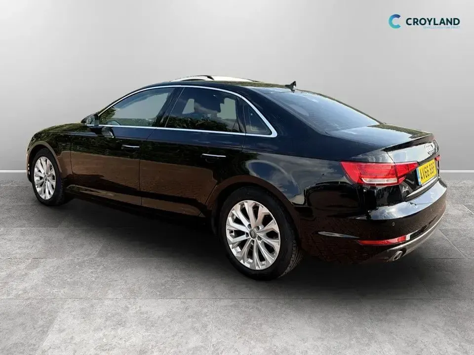 Begagnad Audi A4 Design 150 HK (110 kW) 2016 Svart Sedan