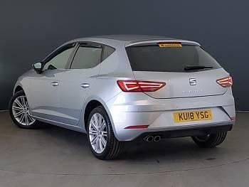 Used Seat Leon XCELLENCE 150 HP (110 kW) 2018 Silver Hatchback
