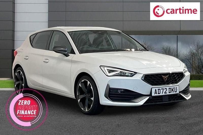 Used Cupra Leon 150 HP (110 kW) 2023 White Hatchback