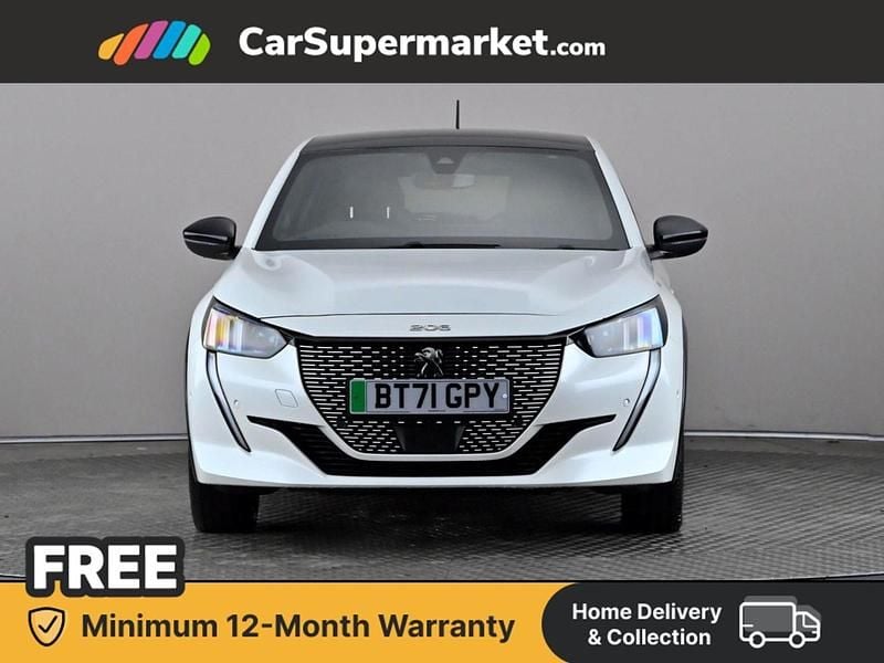Used Peugeot e-208 GTi 100 kW (136 HP) 2021 White Hatchback