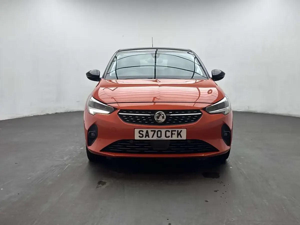 Used Vauxhall Corsa-e Elite 100 kW (136 HP) 2020 Orange Hatchback