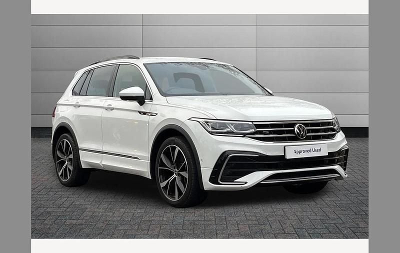 Used VW Tiguan R-line 190 HP (139 kW) 2023 White SUV