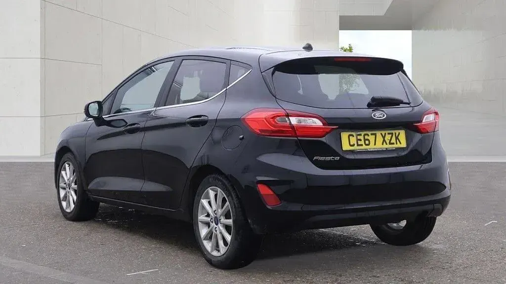 Used Ford Fiesta Titanium 2017 Black Hatchback