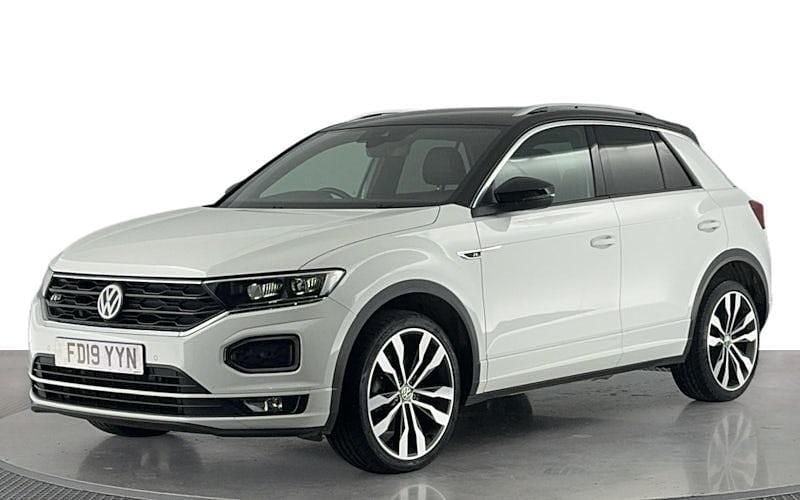 Usado VW T-Roc R-line 150 HP (110 kW) 2019 Branco SUV
