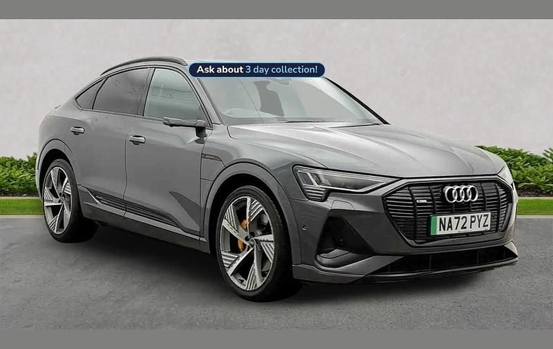 Used Audi e-tron Sportback Advanced 300 kW (408 HP) 2022 Grey SUV