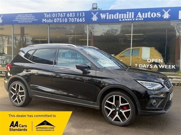 Black Used 2021 Seat Arona FR SUV | £14,450 (Fair price) - Image 1/1