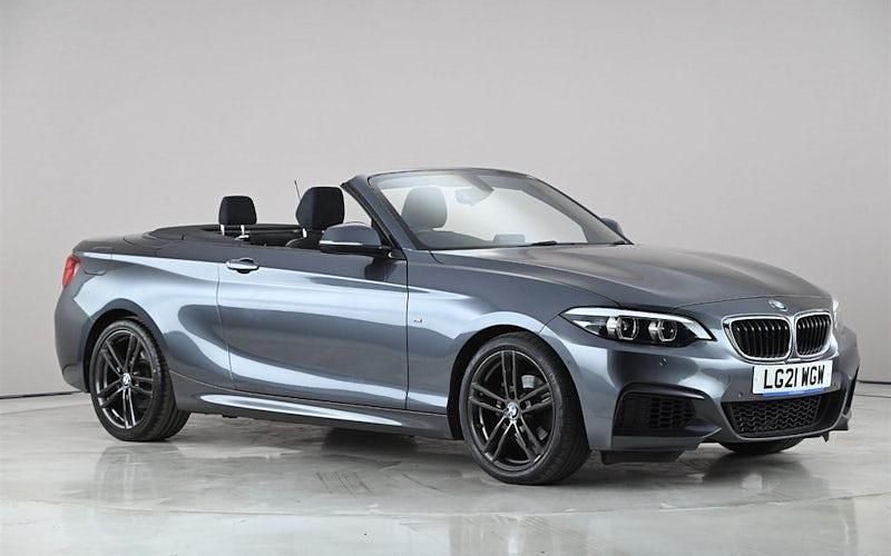 Used BMW 218 M Sport 136 HP (100 kW) 2021 Grey Cabriolet