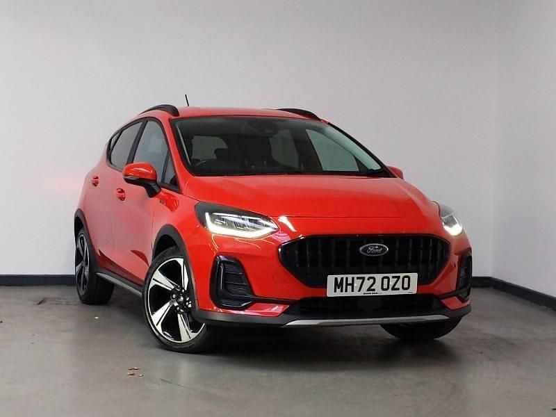 Used Ford Fiesta Active 125 HP (91 kW) 2023 Red Hatchback