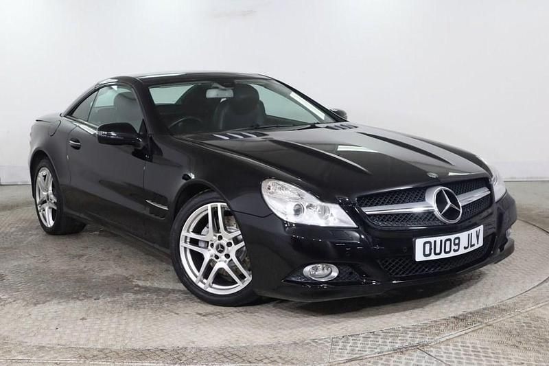 Used Mercedes SL350 315 HP (231 kW) 2009 Black Cabriolet
