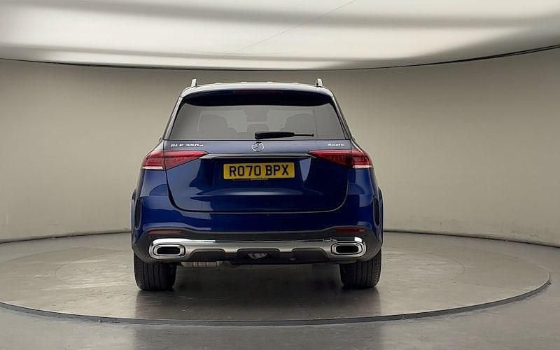 Used Mercedes GLE350 AMG line 272 HP (200 kW) 2019 Brilliant blue SUV