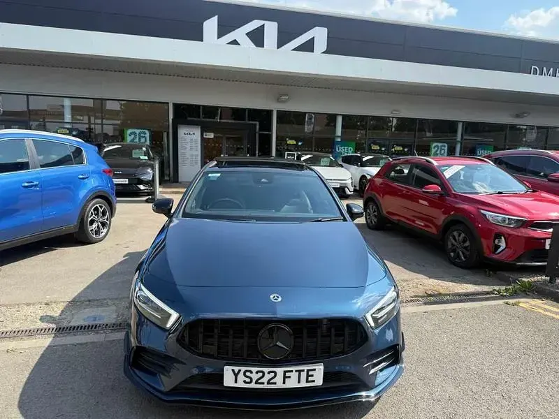 Used Mercedes A35 AMG Premium Plus 2022 Blue Hatchback
