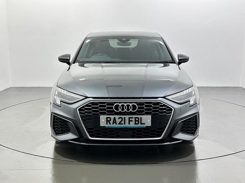 Used Audi A3 S-Line 150 HP (110 kW) 2021 Grey Sedan