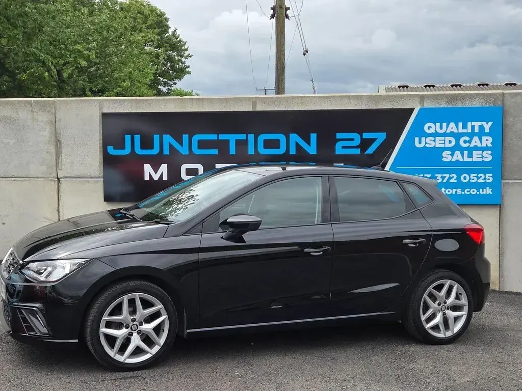 Used Seat Ibiza FR 95 HP (69 kW) 2017 Black Hatchback