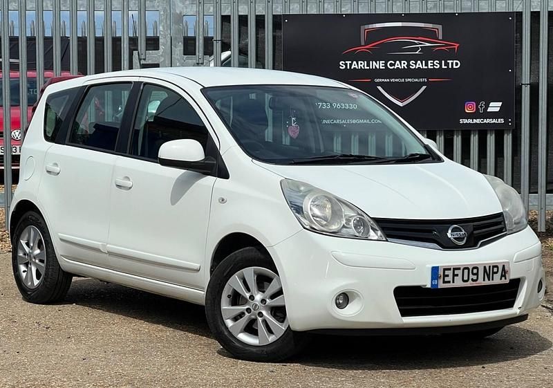 White Used 2009 Nissan Note Acenta MPV | £1,790 (Fair price) - Image 1/4