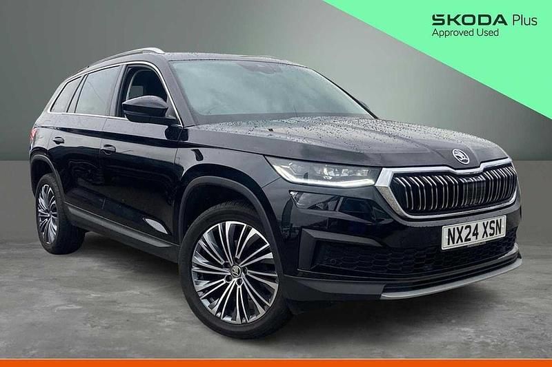 Used Skoda Kodiaq SE L Executive 110 HP (80 kW) 2024 Black magic pearl effect SUV
