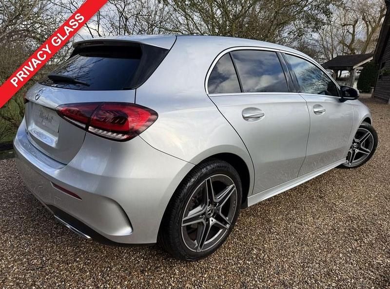 Used Mercedes A180 AMG line 136 HP (100 kW) 2021 Silver Hatchback