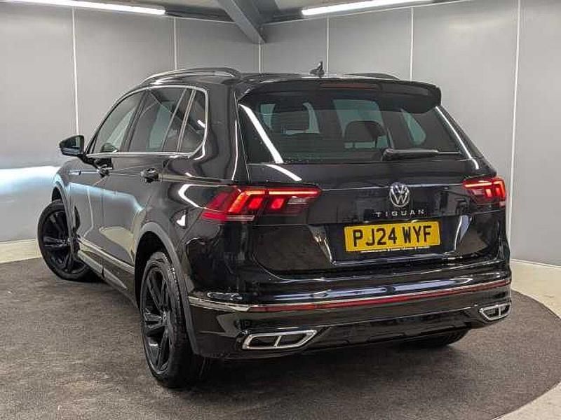 Used VW Tiguan R-line Edition 150 HP (110 kW) 2024 Black SUV