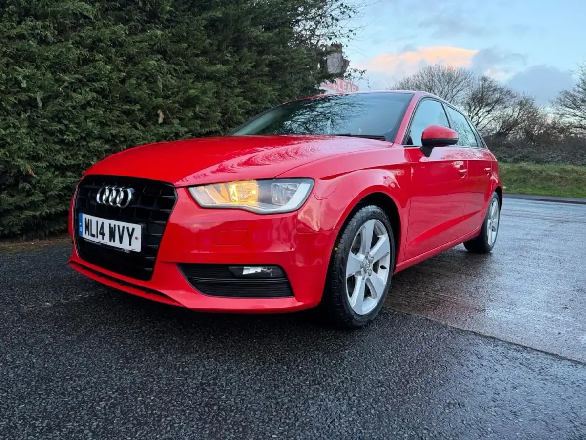 Used Audi A3 Sportback Sport 2014 Red Hatchback