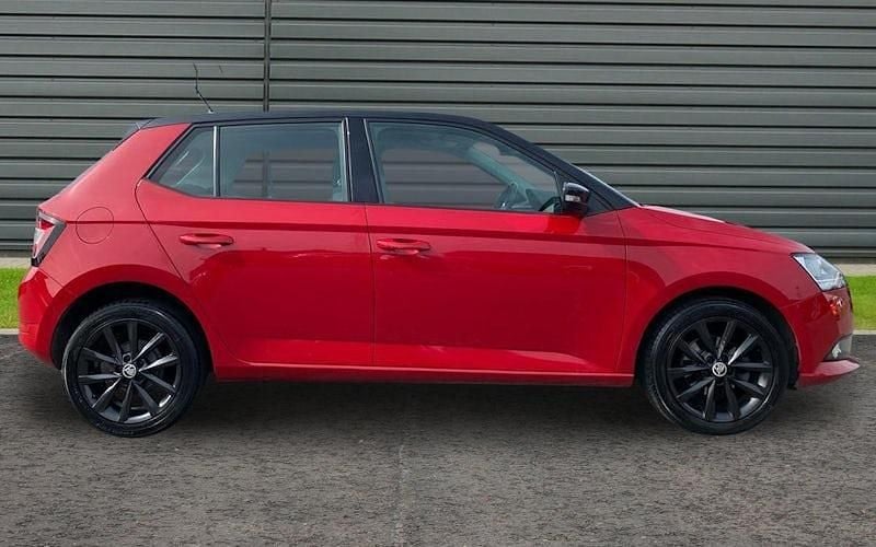 Used Skoda Fabia Colour Edition 95 HP (69 kW) 2020 Red Hatchback