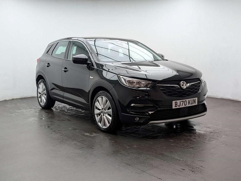 Used Vauxhall Grandland X Elite 130 HP (95 kW) 2020 Black SUV
