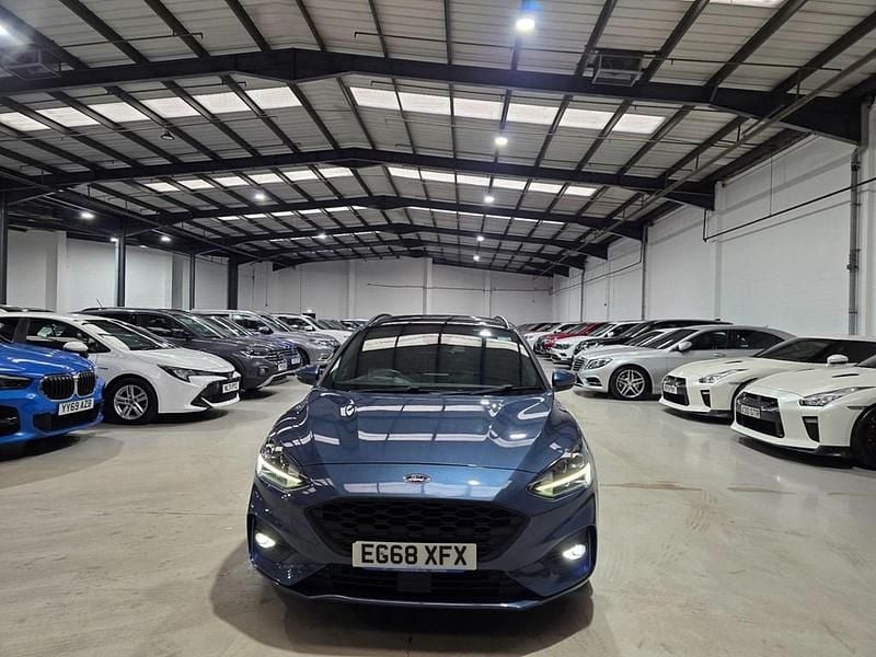 Used Ford Focus ST-Line X 150 HP (110 kW) 2019 Blue Estate