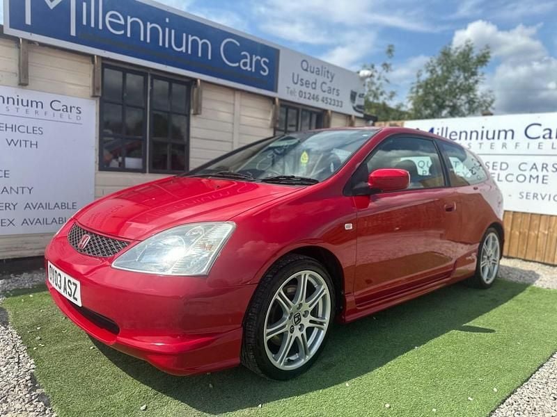 Red Used 2003 Honda Civic Type R Hatchback | £5,495 (Good price) - Image 1/4